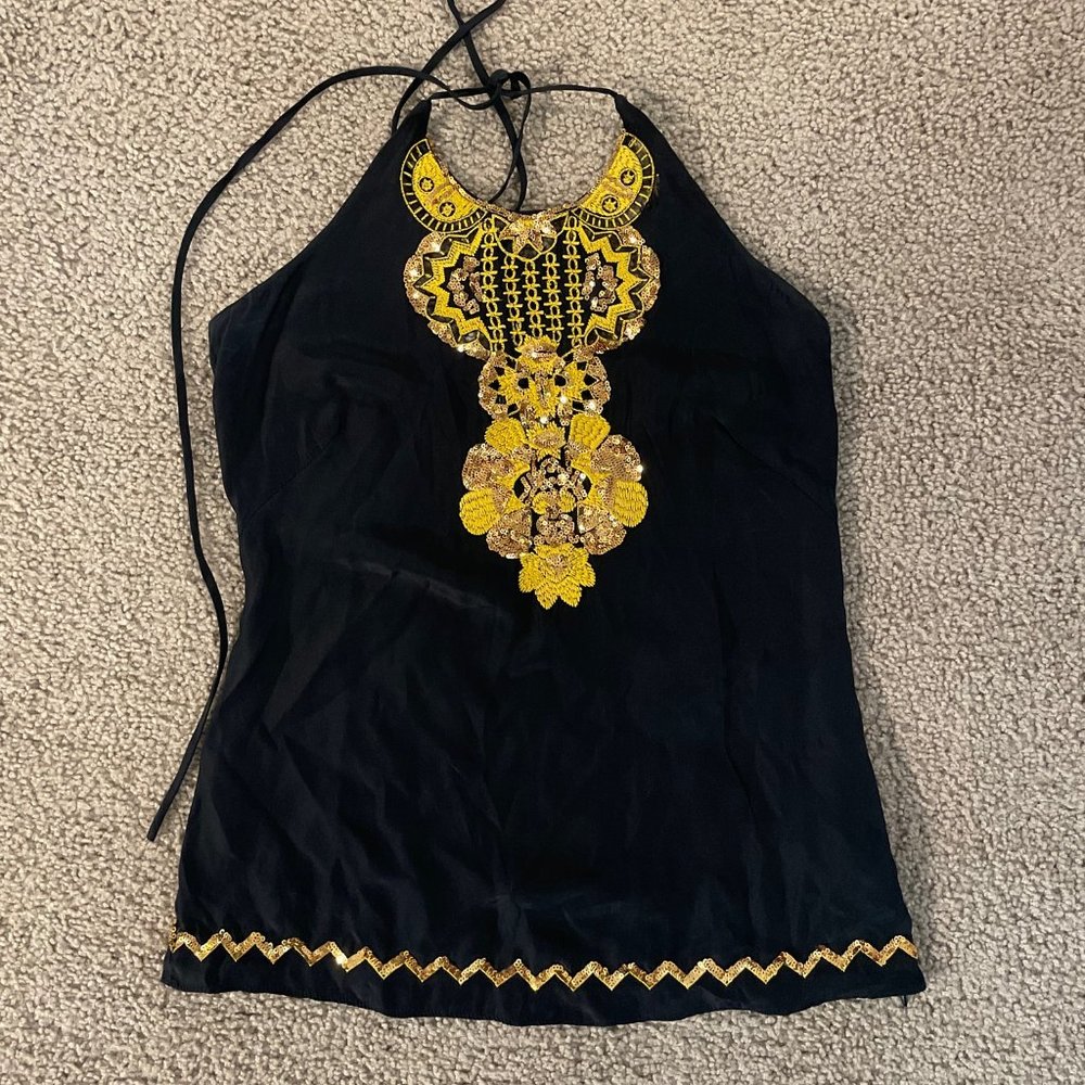 VINTAGE Black Halter